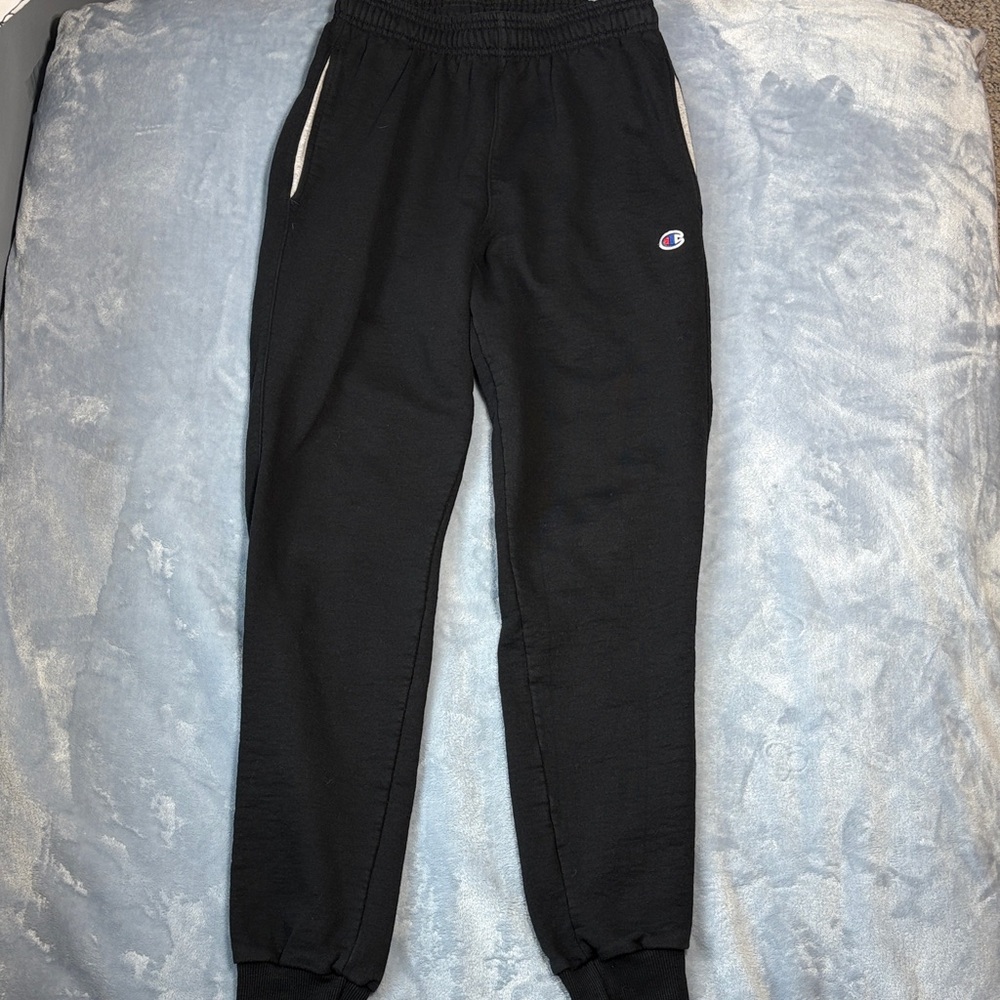 Champion Men's Black Sweatpant Joggers